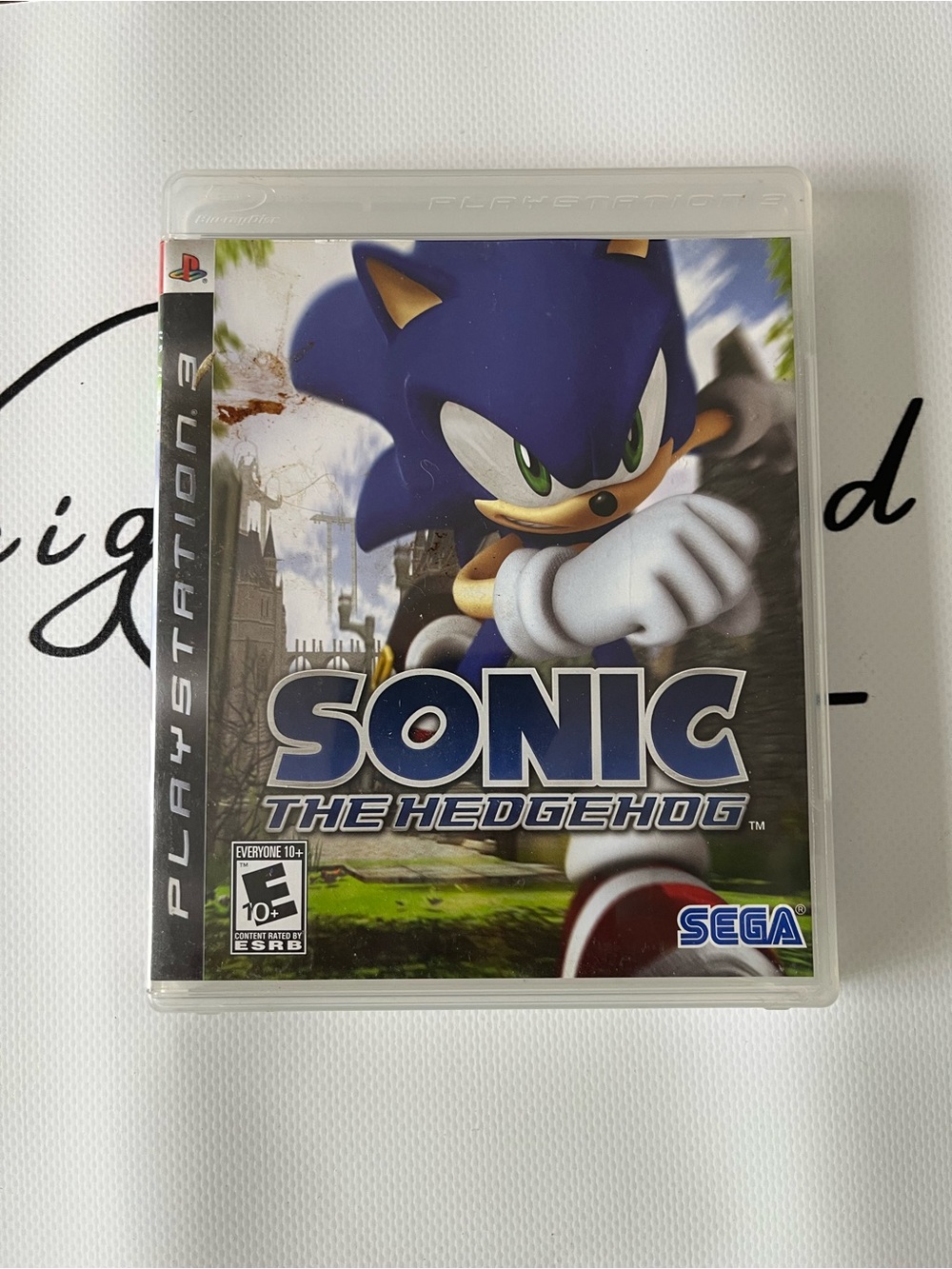 Sonic the Hedgehog PlayStation 3 Game - Blue